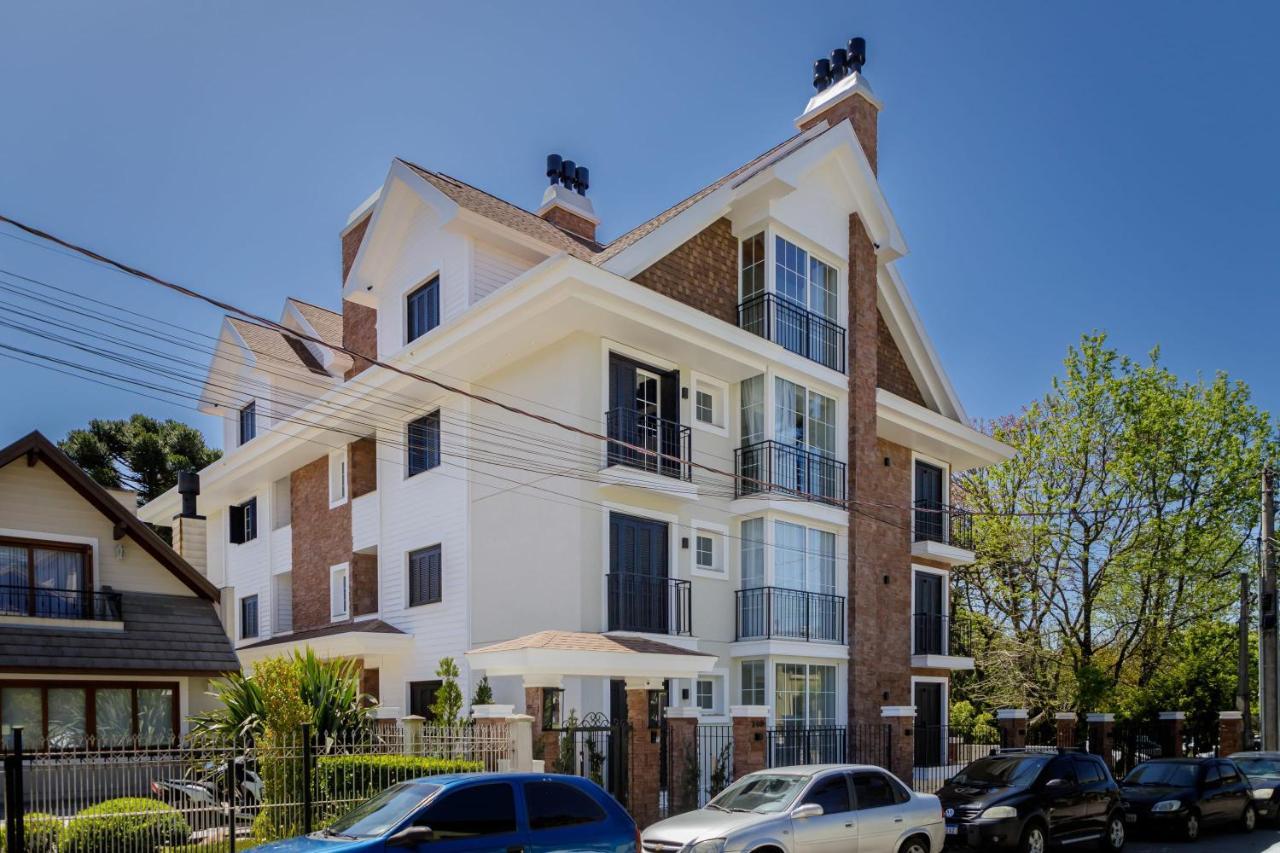 Novo Maravilhoso Apartamento No Centro - Gramado Apartamento Exterior foto