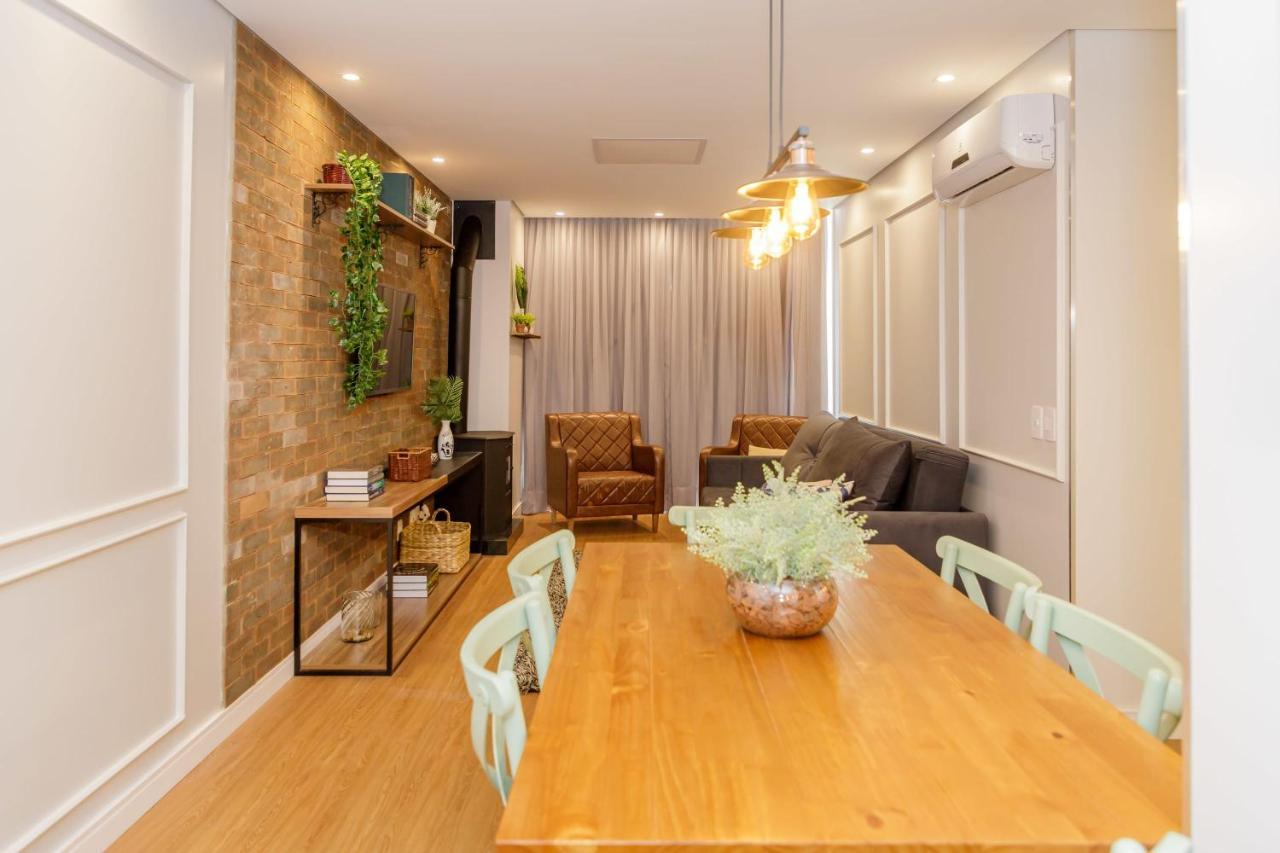Novo Maravilhoso Apartamento No Centro - Gramado Apartamento Exterior foto